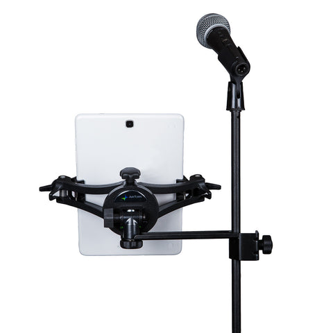 AirTurn MANOS tablet holder with Side Mount Clamp