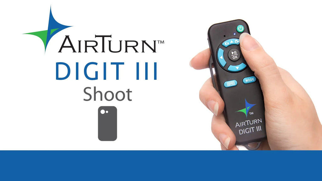 AirTurn Digit III: Your Mobile Video and Photo Assistant