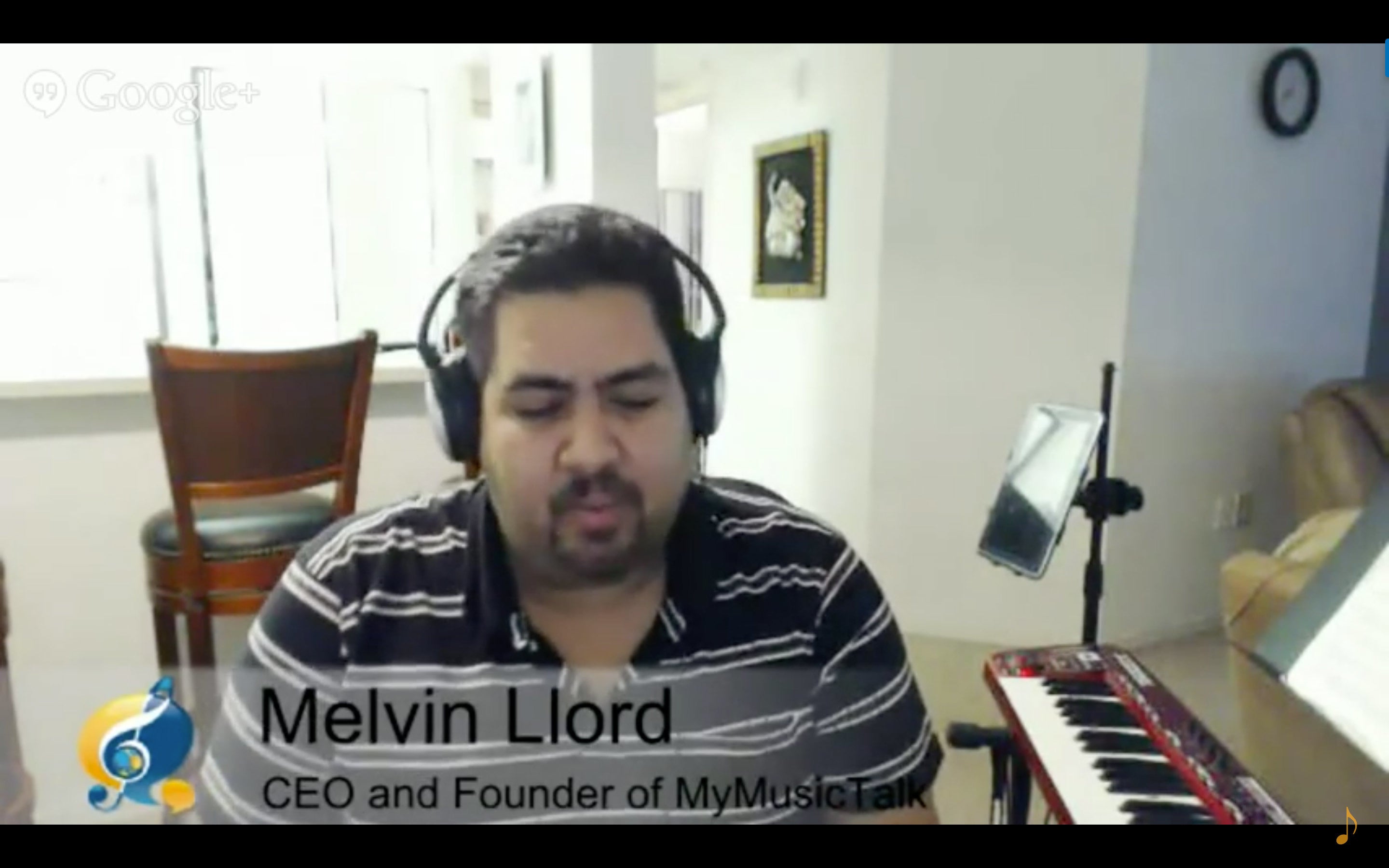MyMusicTalk Founder Melvin Llord
