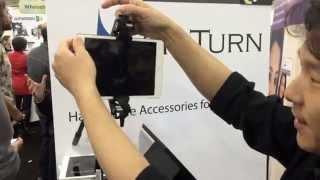 Manos Mount demonstration at Macworld 2014