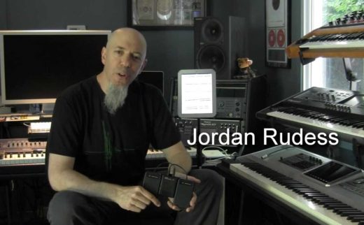 Keyboard Wizard Jordan Rudess Discovers The Magic Of Hands-Free iPad Page Turns